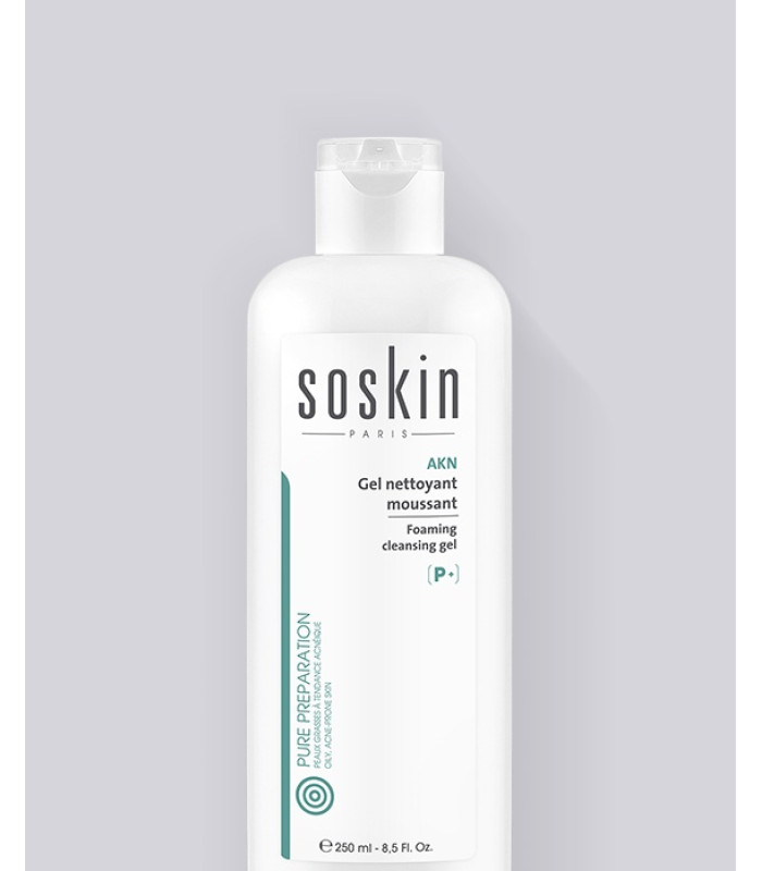 Čistiaci gél pre aknóznu pleť AKN Foaming Cleansing Gel