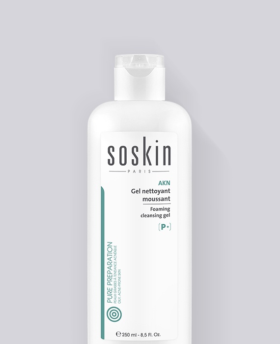 Čistiaci gél pre aknóznu pleť AKN Foaming Cleansing Gel