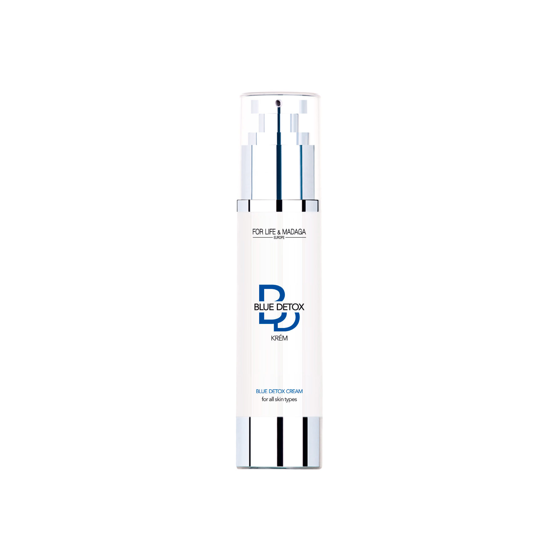 Blue detox krém