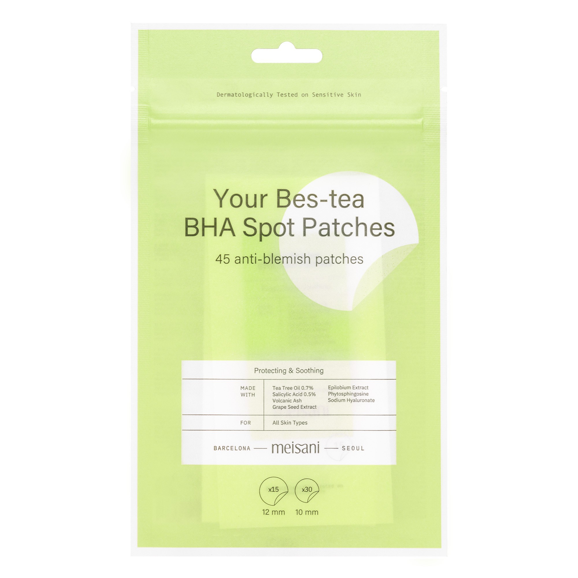 Náplasti na akné YOUR BES-TEA BHA SPOT PATCHES
